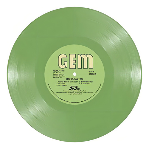 Vinilo: Táticas De Choque (garrafa De Coca Verde)
