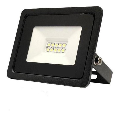 Refletor Led Holofote 10w Biv Ip66 Branco Frio Prova D'agua