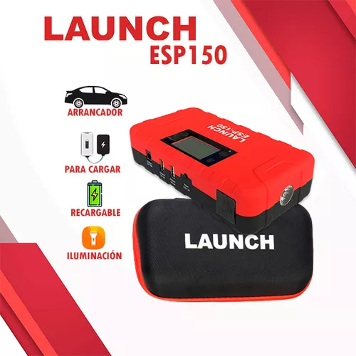 Arrancador de emergencia Booster Launch, Moderno arrancador de emergencia  portátil de marca reconocida ‼️ Cargador Launch ESP-150, para cualquier  vehículo a 12 Volts Cuenta con una pantalla