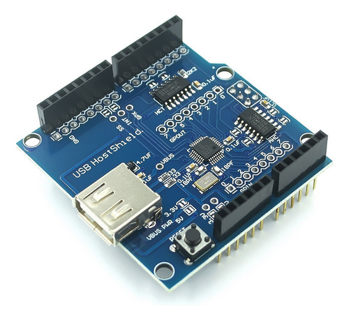 Tarjeta Host Shield Para Arduino Uno Mega Usb Board