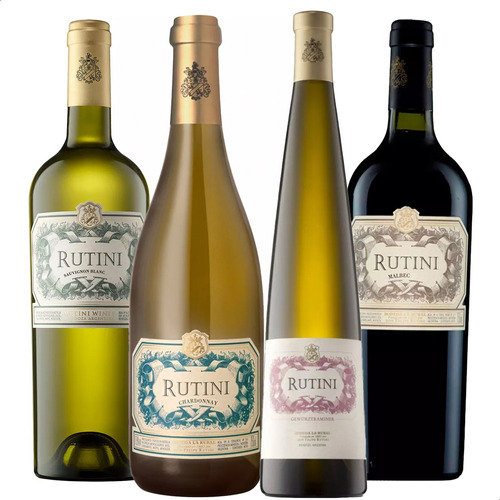 Rutini Sauvignon Blanc + Chardonnay + Malbec +gewurztraminer