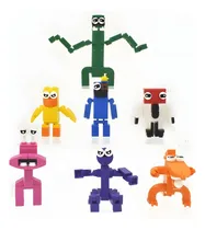 Comprar Blocos Para Montar Bonecos 7 Peças Rainbow Friends Roblox