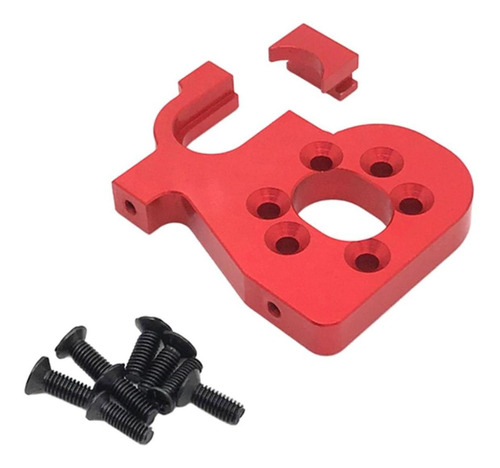 1:12 1:14 Rc Car Motor Base Mount Repuestos Para Wltoys Rojo