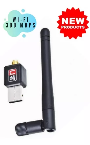 Receptor Wifi Dinax Con Antena 300mbps Placa Red Internet