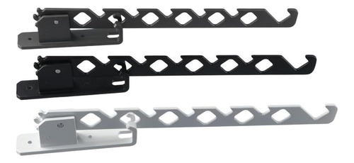 Soportes Para Colgar Abrigos De Pared Plegables De Aluminio