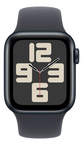 Apple Watch Se 2 mxek3 Aluminio Negro M/l Negro Diseño De La Correa Milanese