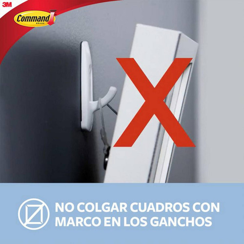 Imagen 7 de 8 de Mini Ganchos Decorativos, Transparentes, 20 Und Command