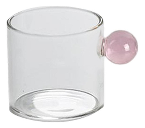Mini Vaso De Cristal Decoración De Mesa Mango De Bola