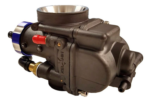 Imagen 5 de 6 de Carburador Moto Cortina Redonda 28 30 Mm Mejora Velocidad