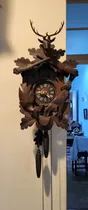 Comprar Antiguo Reloj Cucú Aleman El Cazador, Funciona A Revisar. M