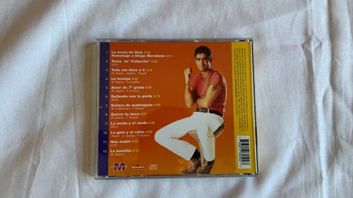 Cd Música Rodrigo Homenaje A Diego Maradona Muy Bueno! (Usado)