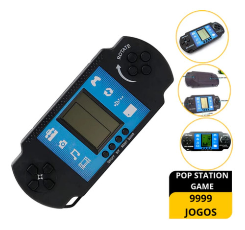 Console Mini Game Portátil Retrô 9999 Jogos Eletrônicos