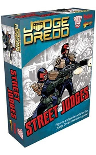 Juego De Acción Warlord Judge Dredd Street Judges  Fr80mn