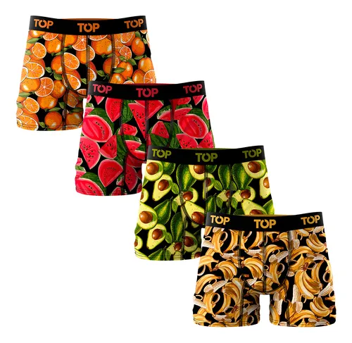 comprar Top V25-boxer Medio Algodón Hombre Pack 4 208aiconp4 C3