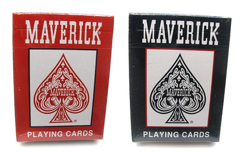 Par De Baralhos Maverick - Importados Pôquer Poker Uspcc