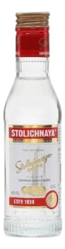 Miniatura Vodka Stolichnaya 50ml (vidrio)