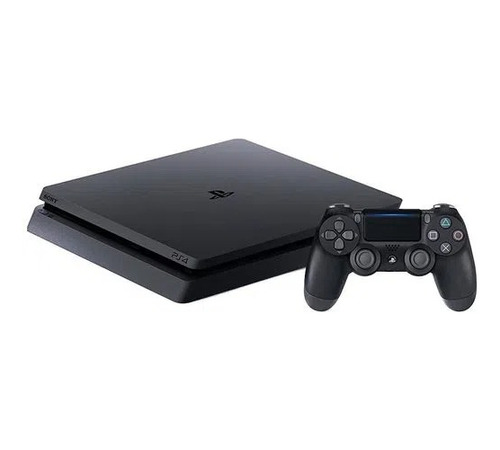 Playstation 4 Slim Cuh-21 1tb Standard Color  Negro Azabache