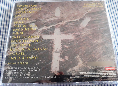 Soulfly - 3 Cd 1era Ed. Japonesa Heavy Metal Max Cavalera 1er Ed. Japonesa (Usado)