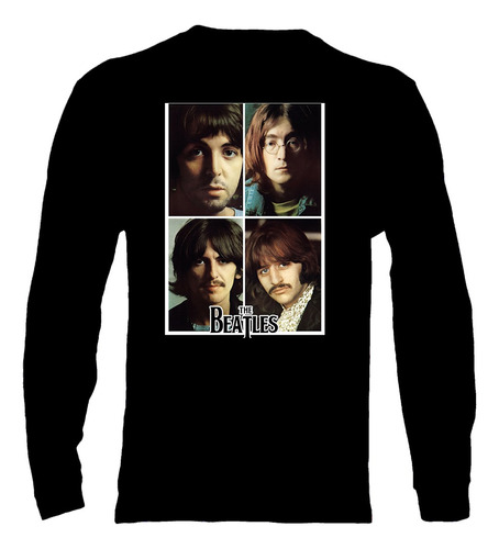 Polera Manga Larga The Beatles - Ver 07 - Banda