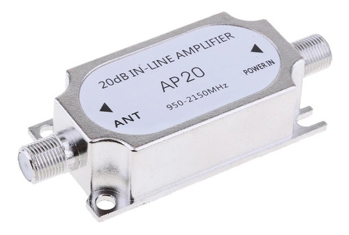 Amplificador En Linea Para Lnb Satelite 950-2150 Mhz 20db 