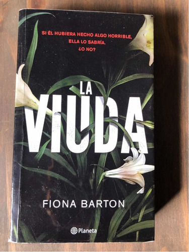 Libro La Viuda - Fiona Barton - Excelente Estado - Oferta