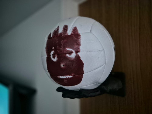 Bola De Volei Wilson Castaway Mini - Náufrago Cor Branco