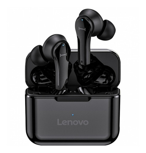 Audifono Lenovo Tws Bluetooth Qt82 Black