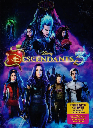Descendientes 3 Descendants Tres Disney Pelicula Dvd 
