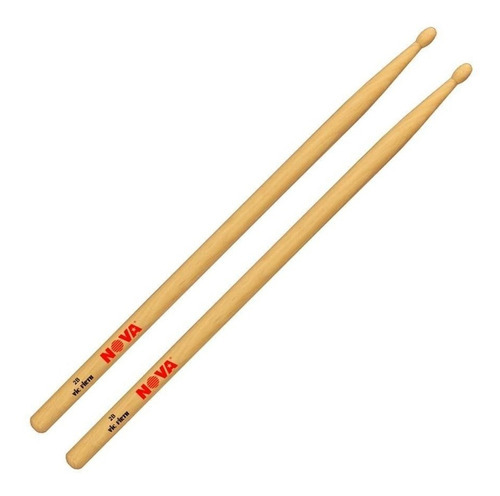 Baqueta Vic Firth Nova 2b Hickory C/ Ponta De Madeira