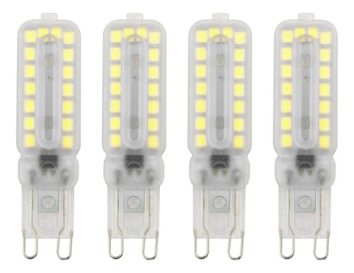 4 Uds Bombilla De Maíz G9 Bombilla Led G9 Base Bi Pin