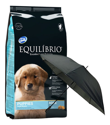 Equilibrio Cachorro Razas Grandes 15kg + Regalos