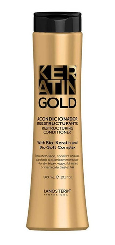 Acondicionador Reestructurante Keratin Gold 300 Ml