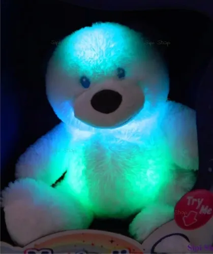 Magicalin Luminoso Oso De Peluche Luz Y Sonido Mundo Manias