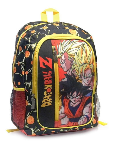 Mochila Dragon Ball Espalda Original M.e Internacional 17''