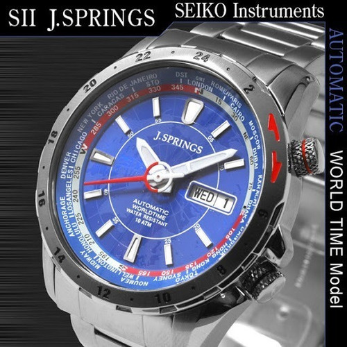 Relógio Automático J Springs Modelo Beb011 Frete Grátis