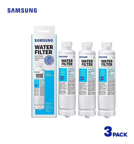 Imagen 1 de 9 de Filtro Agua Refrigerador Samsung 3 Pack Da29-00020 Original