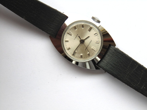 Relogio Antigo Timex Anos60 Corda Feminino Funcionando Raro