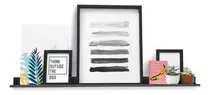 Comprar Estante Para Cuadros 120cm Y Fotos Repisa Zócalo Largo Muett