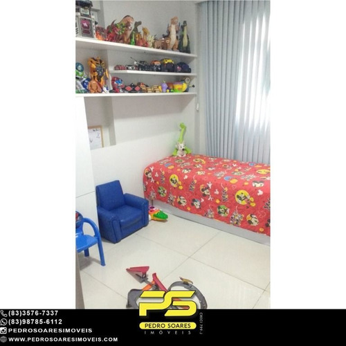 Imagem 15 de 15 de (projetados) Apartamento Com 3 Dormitórios À Venda, 114 M² Por R$ 500.000 - Bessa - João Pessoa/pb - Ap5371