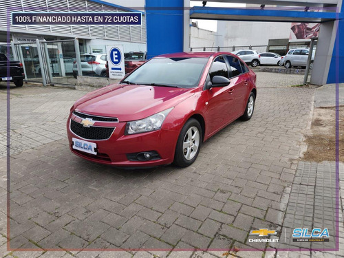 Chevrolet Cruze Lt 2012 Rojo 4 Puertas