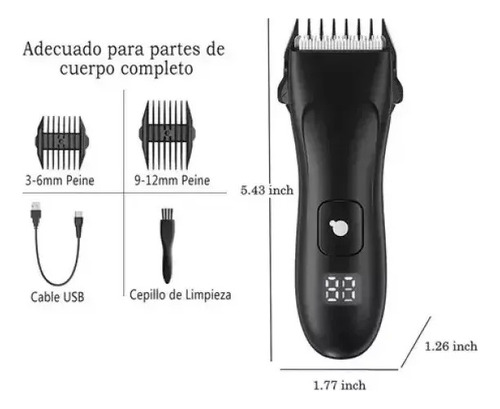 Nova Removedor Elétrico De Pêlos De Partes Íntimas.wq1.qq1