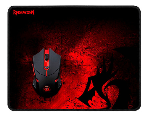 Kit Mouse Y Mousepad Redragon Inalambrico M601wl-ba