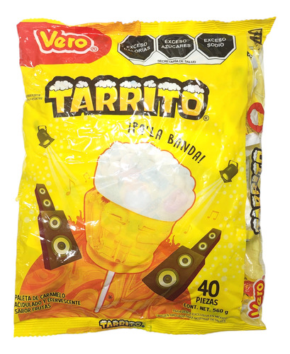 Paleta Tarrito Vero 40 Piezas