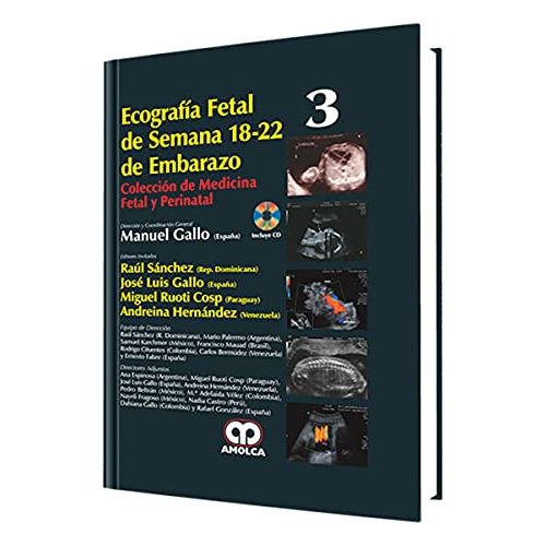 Libro Ecografía Fetal De Semana 18-22 De Embarazo De Miguel