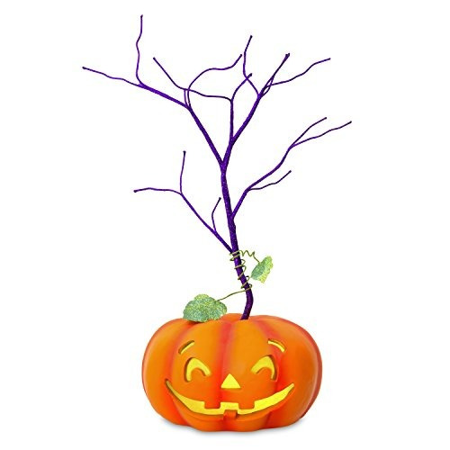 Árbol Del Sello De Halloween Decoración Del Recuerdo De La M