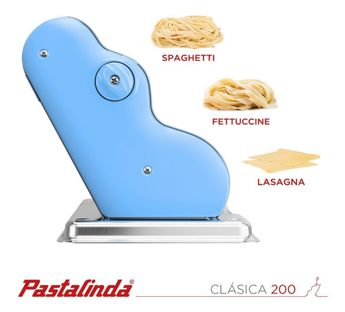Imagen 2 de 10 de Pastalinda Máquina Clásica 200 Celeste