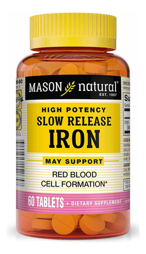 Mason Natural Slow Release Iron