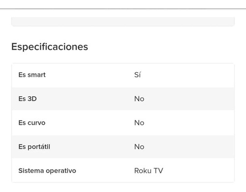Imagen 7 de 8 de Smart Tv Led Hd Tcl 32 Roku Wifi