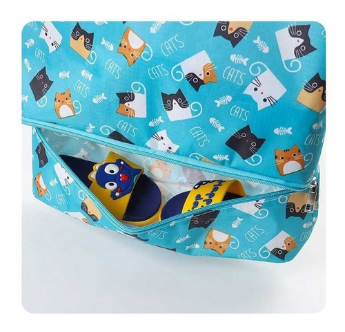 Mochila De Natación Para Niños Con Separación Húmeda Y Seca