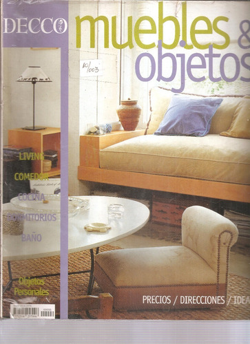 Lote 8 Revistas Decco Muebles & Objetos